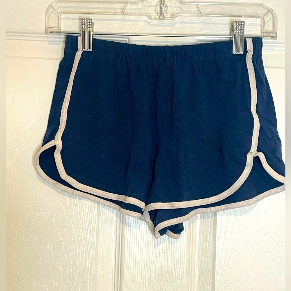 brandy melville/john galt navy lounge shorts